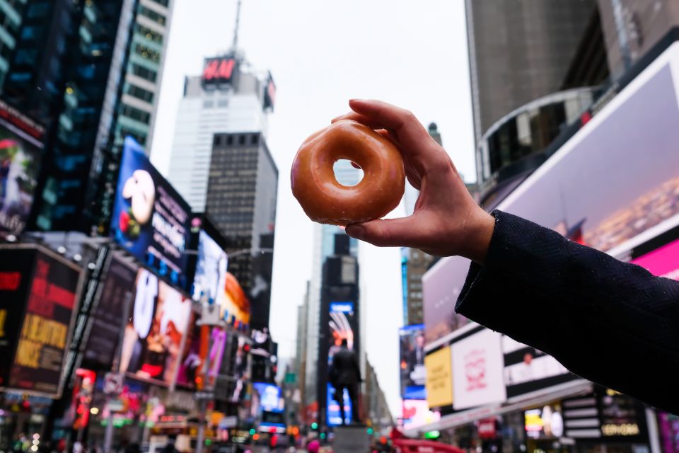 1 times square donut adventure by underground donut tour Times Square Donut Adventure by Underground Donut Tour