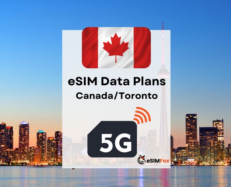 1 toronto esim internet data plan for canada 4g 5g 2 Toronto : Esim Internet Data Plan for Canada 4g/5g