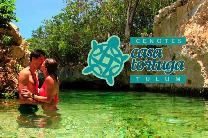 Tour 4 Cenotes Casa Tortuga Tulum. Food Zipline. Includes Pickup.