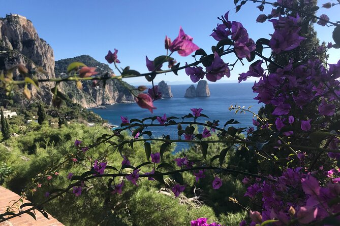 Tour From Sorrento of the Blue Island of Capri and Anacapri With Tour by Boat