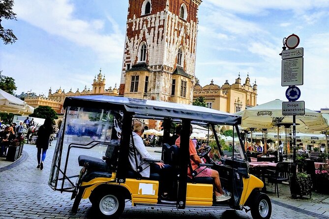 Tour of Krakow City Old Town, Kazimierz and Ghetto by Golf Cart