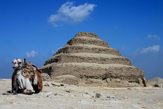 Tour to Giza Pyramids Memphis Sakkara and Felucca on the Nile