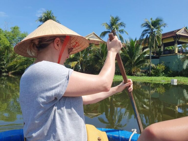 Tranquil Basket Boat Ride at Water Coconut Forest