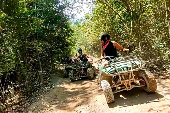 1 tulum thrill atv cenote and 3280 foot 1 kilometer zipline Tulum Thrill: ATV, Cenote and 3,280-Foot (1-Kilometer) Zipline