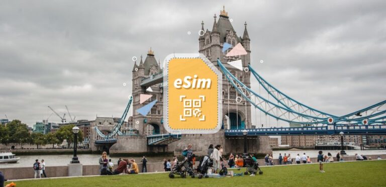 Uk/Europe: 5G Esim Mobile Data Plan