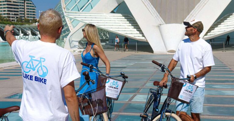 Valencia Daily Group Bike Tour in 3 Hours