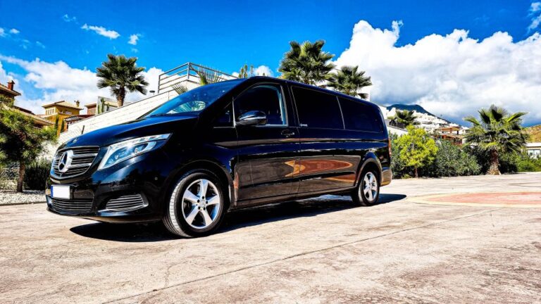 Valencia: Private Transfer From Valencia Airport to Alicante