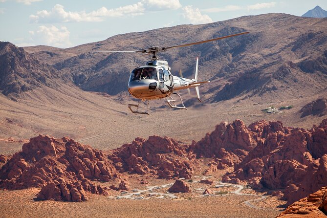 Valley of Fire Helicopter Tour and Landing With Champagne Toast - Inclusions and Additional Information
