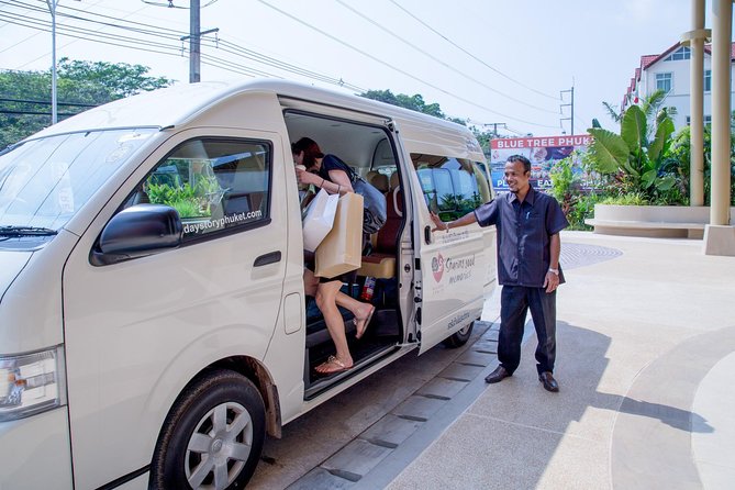 VAN PHUKET AIRPORT TRANSFER to NAIHARN BEACH