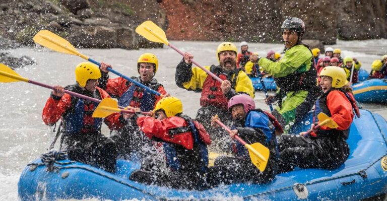 Varmahlíð: Guided Family Rafting Trip