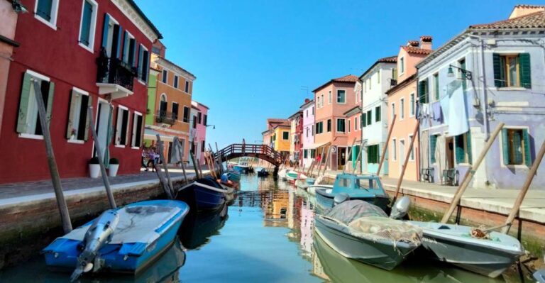 Venice: Murano & Burano Private Boat Tour With Hotel Pickup