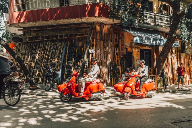 1 vespa sidecar sightseeing tour in hanoi Vespa Sidecar Sightseeing Tour in Hanoi