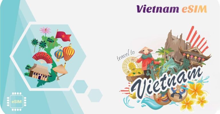 Vietnam Data Esim: 7gb/Daily – 5 Day – 15day – 30day