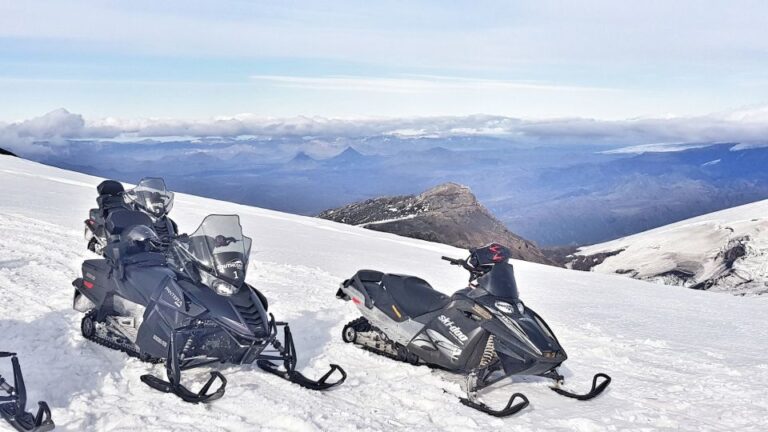 Vik: Exclusive Icelandic Highland Snowmobiling Adventure