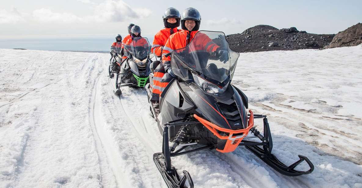 1 vik myrdalsjokull snowmobile adventure Vik: Mýrdalsjökull Snowmobile Adventure