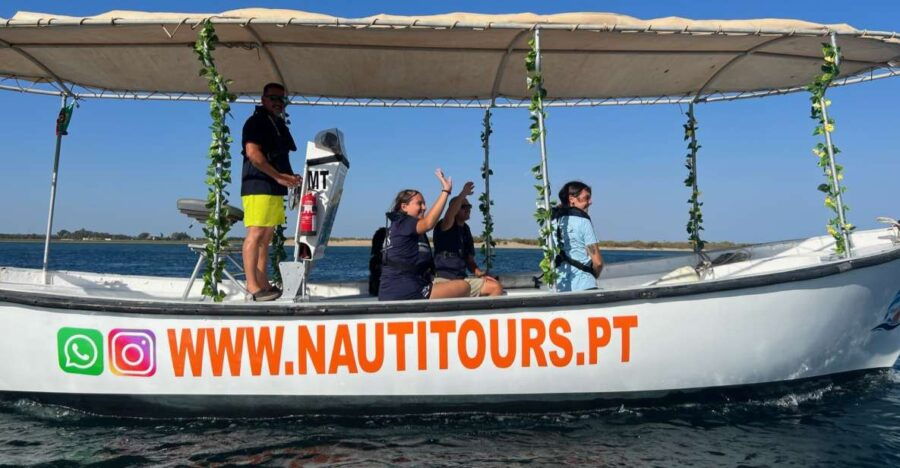 Vila Real De Santo António: Historical Guided Boat Tour