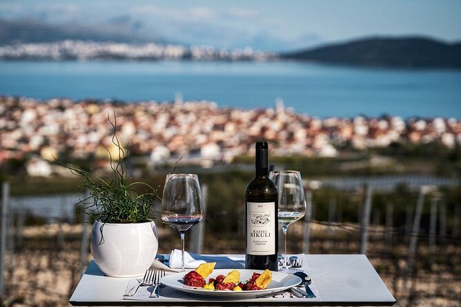 VIP Private Split/Trogir: Chef-Prepared Meal With Wine, Sea View