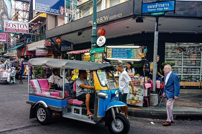 1 vip tuk tuk experience street food in khaosan road minimum 2 VIP Tuk Tuk Experience – STREET FOOD in KhaoSan Road Minimum 2 Pax