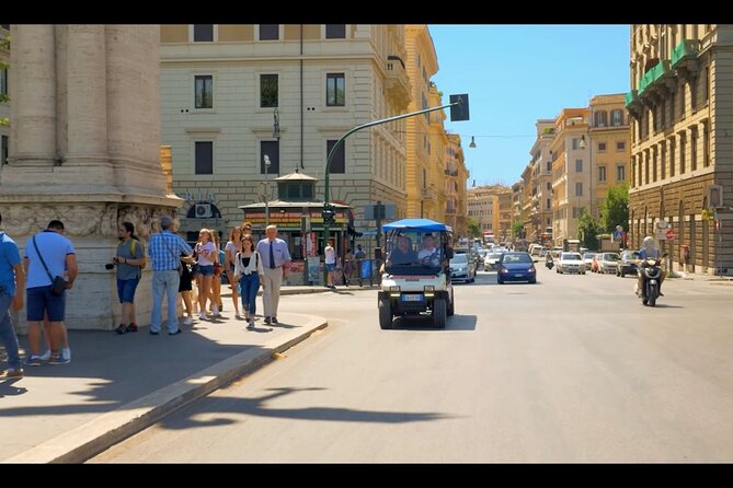 Visit of the Center of Rome by Golf Cart