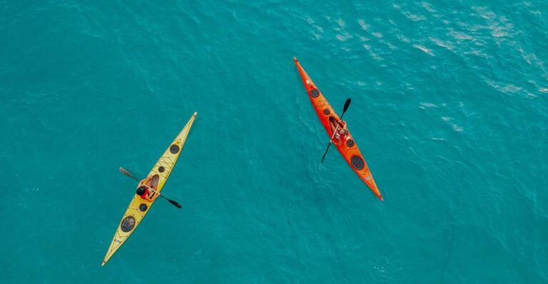Vourvourou: Sea Kayaking Diaporos Island Private Day Tour