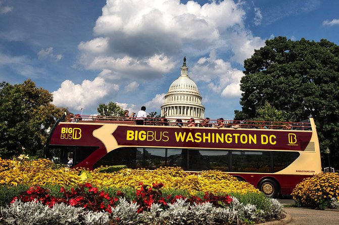 1 washington dc big bus hop on hop off sightseeing tour Washington, DC: Big Bus Hop-On Hop-Off Sightseeing Tour
