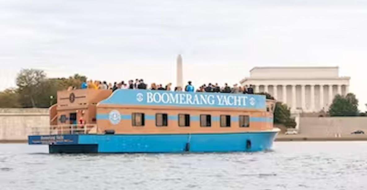 1 washington dc potomac river yacht cruise with open bar Washington, DC: Potomac River Yacht Cruise With Open Bar