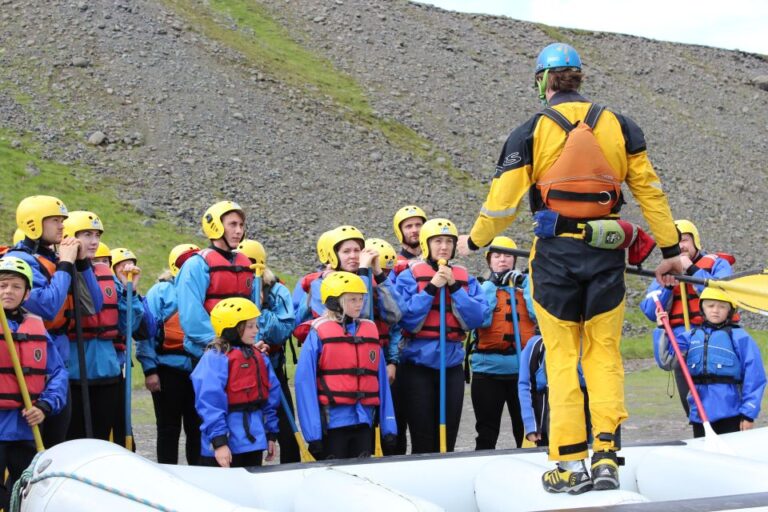 West Glacial River Family Rafting