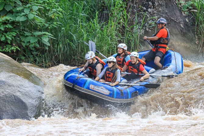 Whitewater Rafting 10km and Waterfall Trekking Tour From Chiang Mai