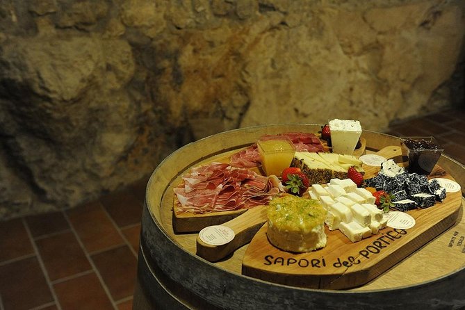 Wine and Local Delicacies Tasting at a Sicilian Traditional Palmento