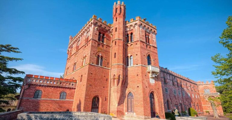 Wine Tasting in Brolio Castle Gardens From Florence by Car