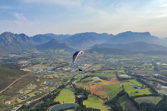 Winelands Tandem Paragliding Experience - Media Options and Recordings