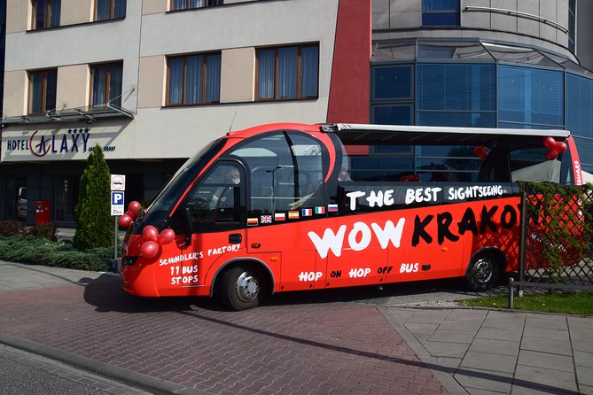 Wowkrakow! Hop on Hop off Bus! 1 Tour Ticket