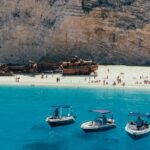 1 zakynthos private cruise to shipwreck beach and blue caves Zakynthos: Private Cruise to Shipwreck Beach and Blue Caves