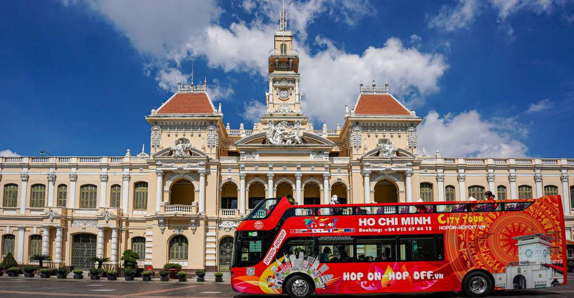 24H-HO CHI MINH CITY TOUR- HOP ON - HOP OFF BUS - Key Points