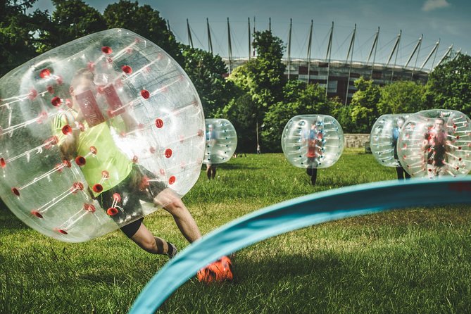 #1 Bubble Football Games in Warsaw - Meeting and Pickup Information