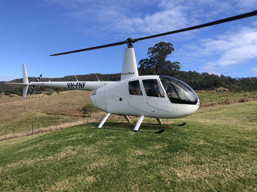 1 Hour 45 Minute Helicopter Scenic Flight Hunter Valley - Weight Restrictions and Pricing