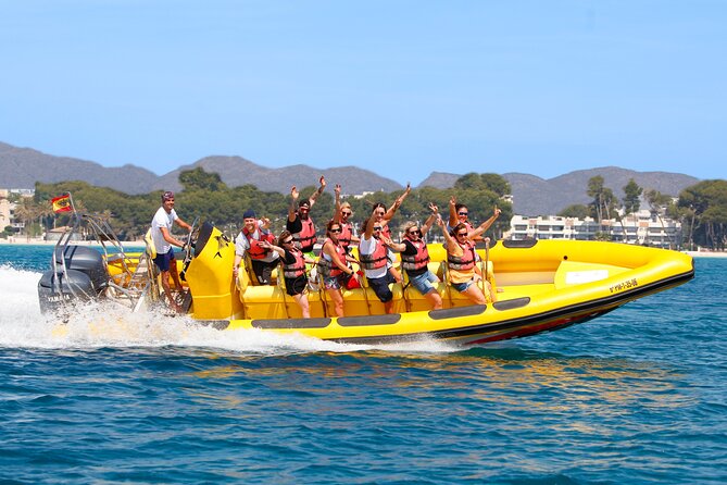 1 Hour of Adrenaline and Speedboat Adventure in Alcúdia - Booking Confirmation