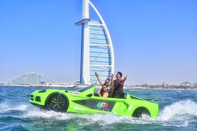 1 Hour Private Luxury Jet Car Rides in Dubai - Exclusive Jet Car Features