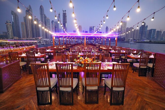 2 Hours Dhow Dinner Cruise With Helicopter Ride in Dubai - Package Inclusions