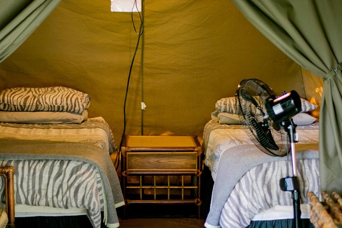 3 Day Budget Tent Kruger National Park Safari - Accommodations and Amenities