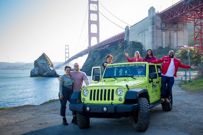 3-Hour Private Group San Francisco Open Top Jeep Tour - Photo Ops and Comfort Inclusions