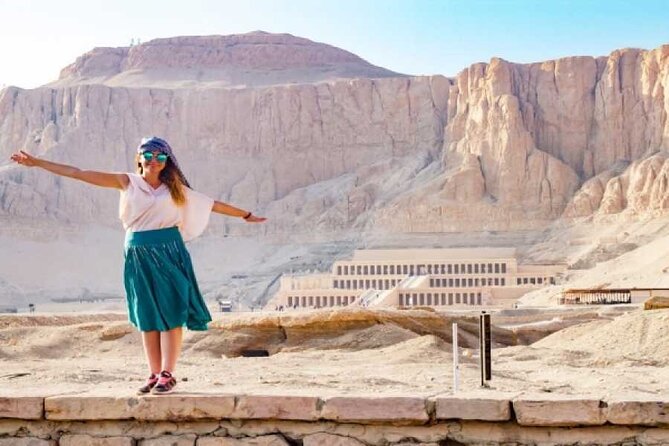 4-Hours Private Tour West Bank Hatshepsut Temple ,Valley King & Nile Motor Boat - Temple of Hatshepsut Visit