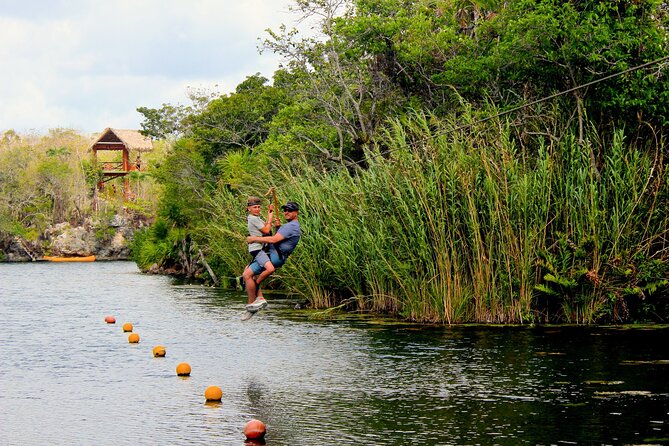 4 Private Cenotes, Zip-Lines, Canoes & Mayan Village With Delicious Lunch - Thrilling Zip-Line Adventure