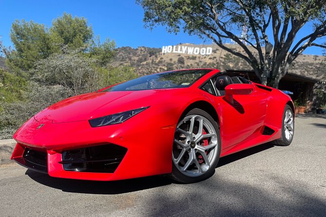 50-Minutes Lamborghini Tour in Los Angeles - Cancellation Policy