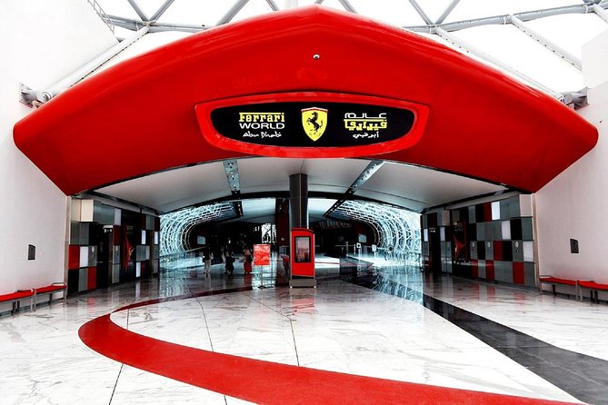 Abu Dhabi Day Tour With Observation Deck at 300 and Ferrari World - Ferrari World Theme Park Adventure