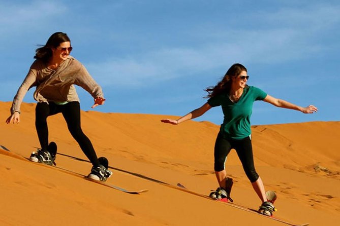 Abu Dhabi Desert Safari 4x4 Dune Bashing & Camel Riding & Sand Boarding With BBQ - Booking Information