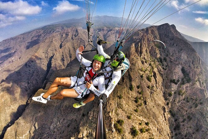 Acrobatic Paragliding Tandem Flight Above South Tenerife - Booking and Requirements