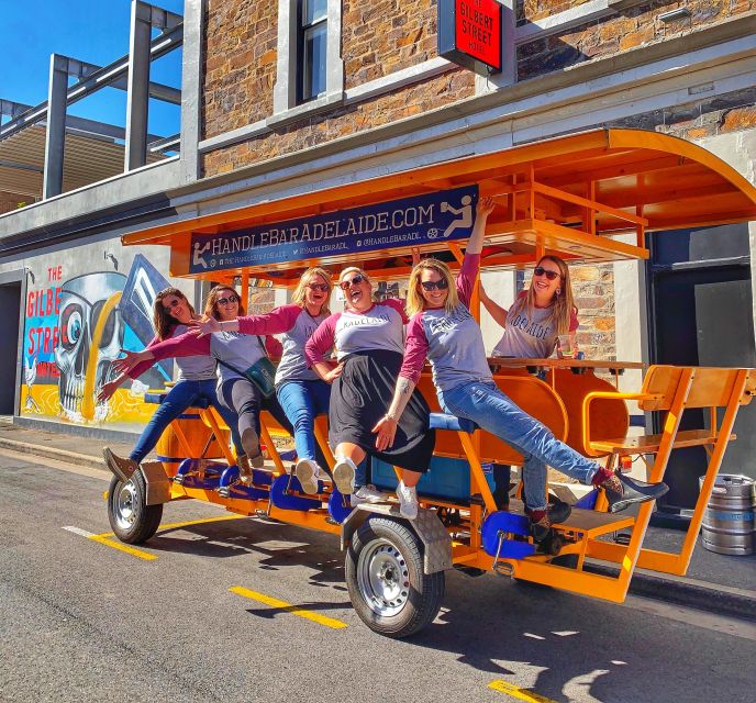Adelaide: Handlebar Bike Tour With Pub Stops & Dinner Option - Activity Description