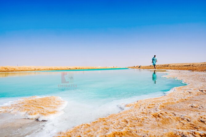 Al Wathba Fossil Dunes, Salt Lake & Wetland Experience Abu Dhabi - Exploring the Salt Lake