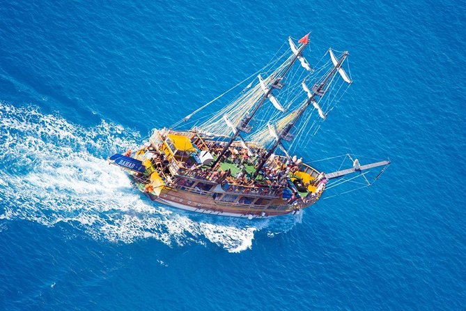 Alanya Catamaran Boat Tour With Sunbathing Swimming & Snorkelling - Booking Information